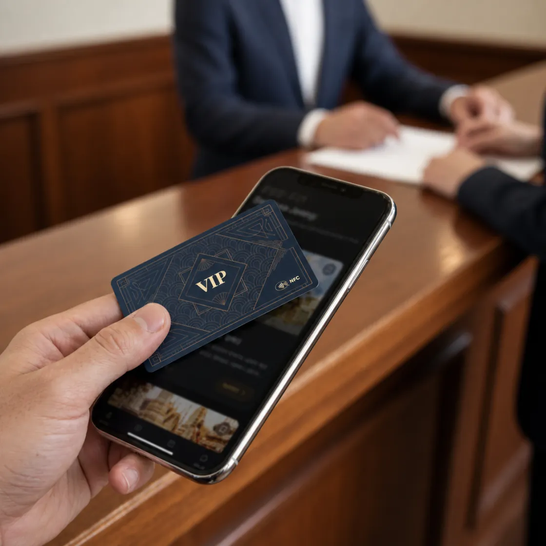Hand over your card