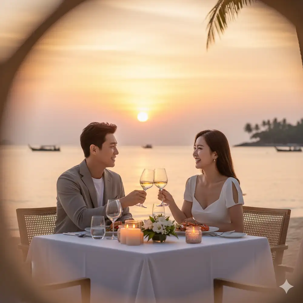 Korean Honeymoon Couple